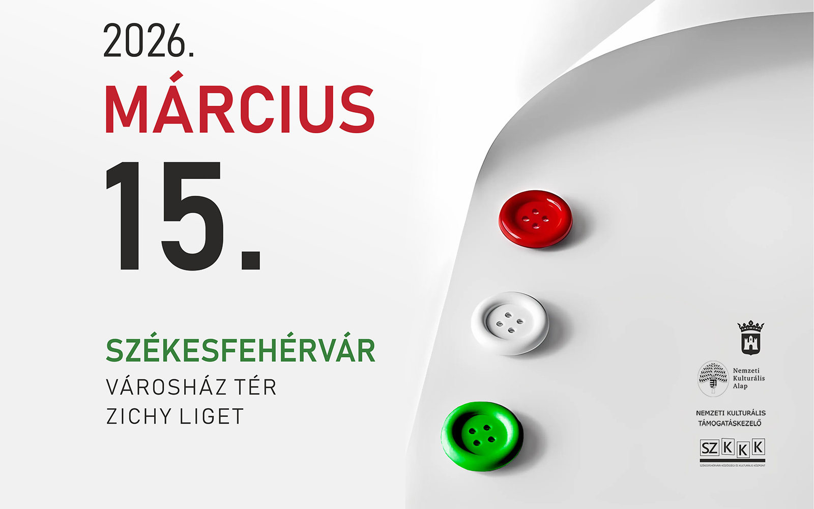 Március 15. - utcaszínházi előadással ünnepel Székesfehérvár